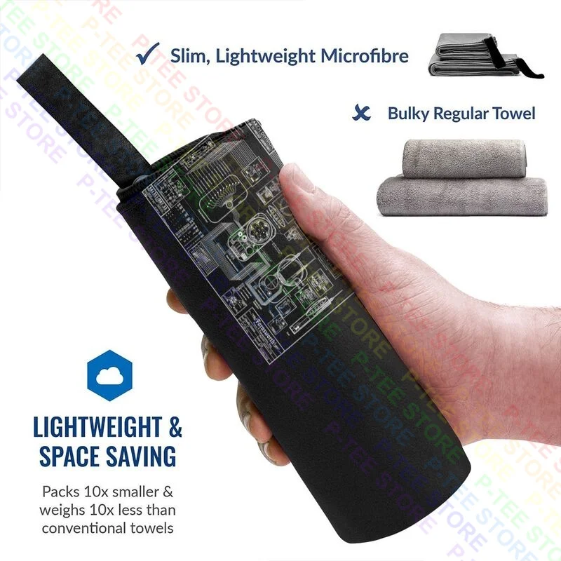 Быстросохнущее легкое спортивное полотенце из запасов 13 Farnsworth