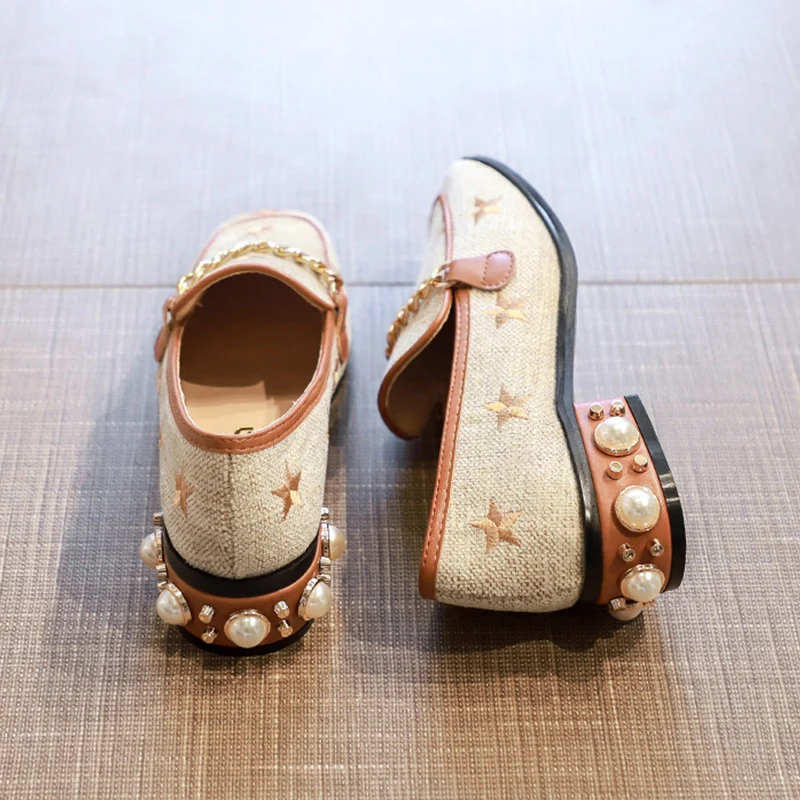 Женские повседневные туфли на плоской подошве модные женские лоферы среднем