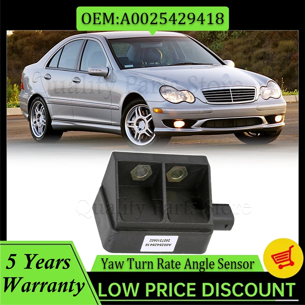 

A0025429418 A 002 542 94 18 1 шт. Датчик скорости вращения контроля тяги Датчик скорости вращения для C-Class Coupe CL203 C220 Датчик CDI