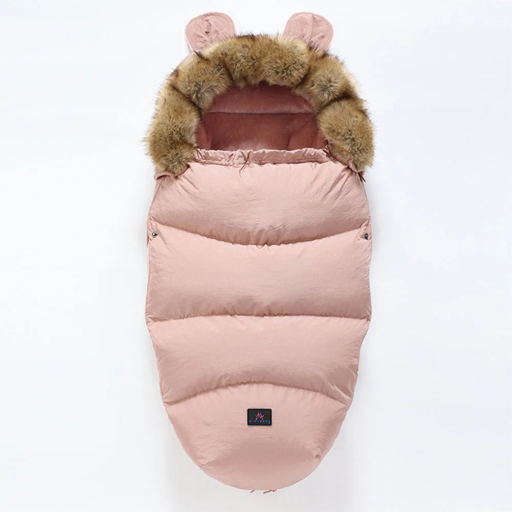 

Baby Stroller Sleeping Bag Winter Warm Sleepsack Windproof For Infant Newborn Cocoon wheelchair Envelopes Footmuff