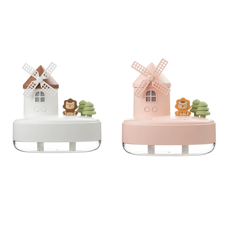 

Мини-увлажнитель воздуха в виде ветряной мельницы