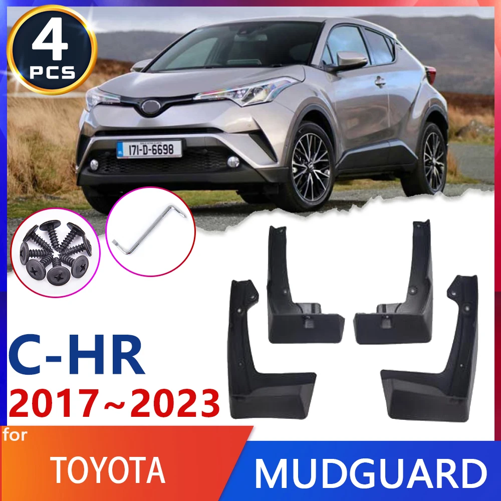 Для Toyota C-HR IZOA AX10 AX50 MK1 1-й 2017~2023 2018 2019 автомобильный брызговик брызговики товары