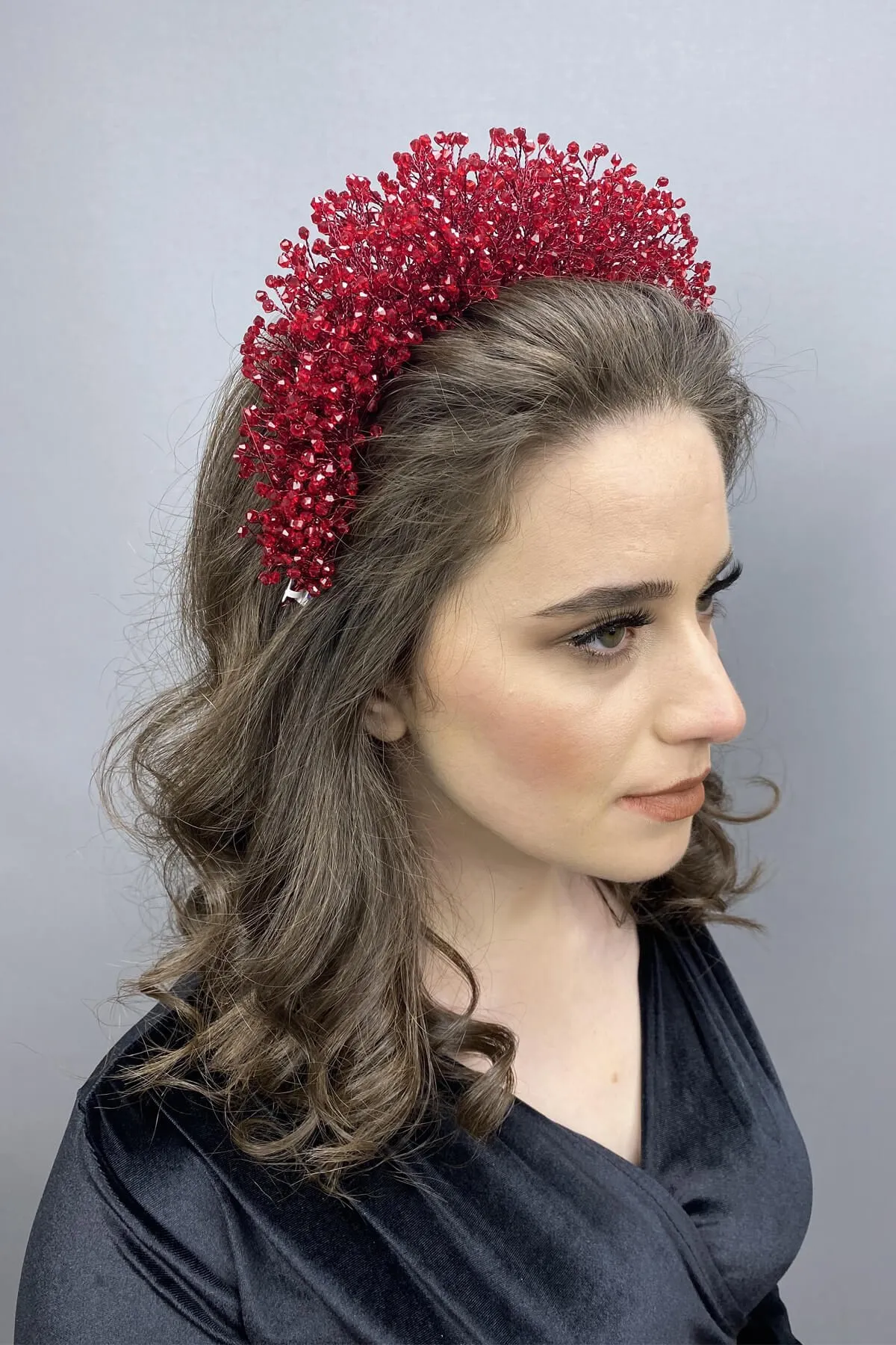 

Burgundy Atair Henna and Bridal Crown