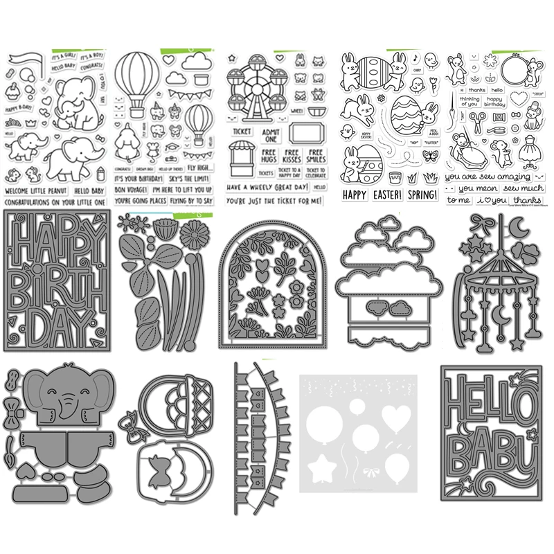 

2023 New Design Metal Cutting Dies for Stamp Making Decorative Diy Scrapbook Practice Photo Album Process Craft Handicraft Card