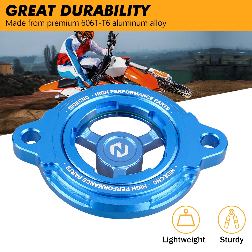 Для Husqvarna Norden 901 мотоциклетный Алюминиевый прозрачный масляный фильтр двигателя