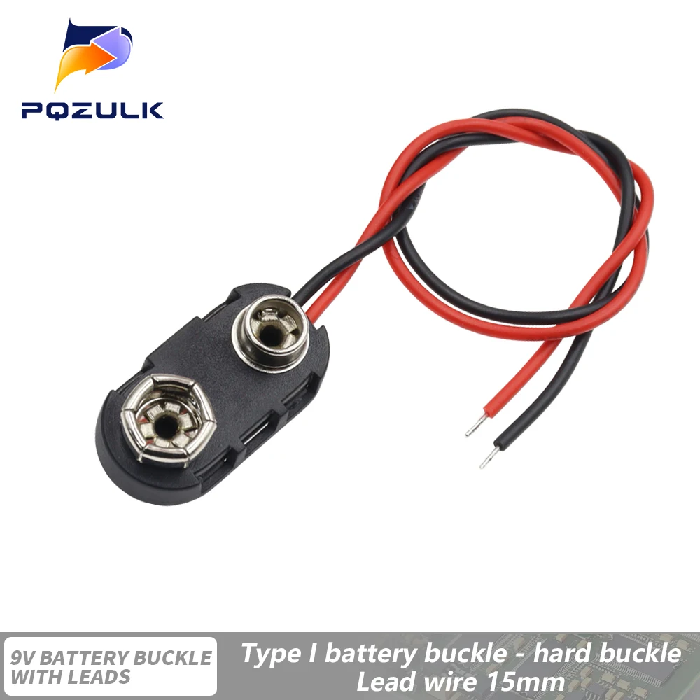 

Разъем для аккумулятора 9В PQZULK Battery buckle