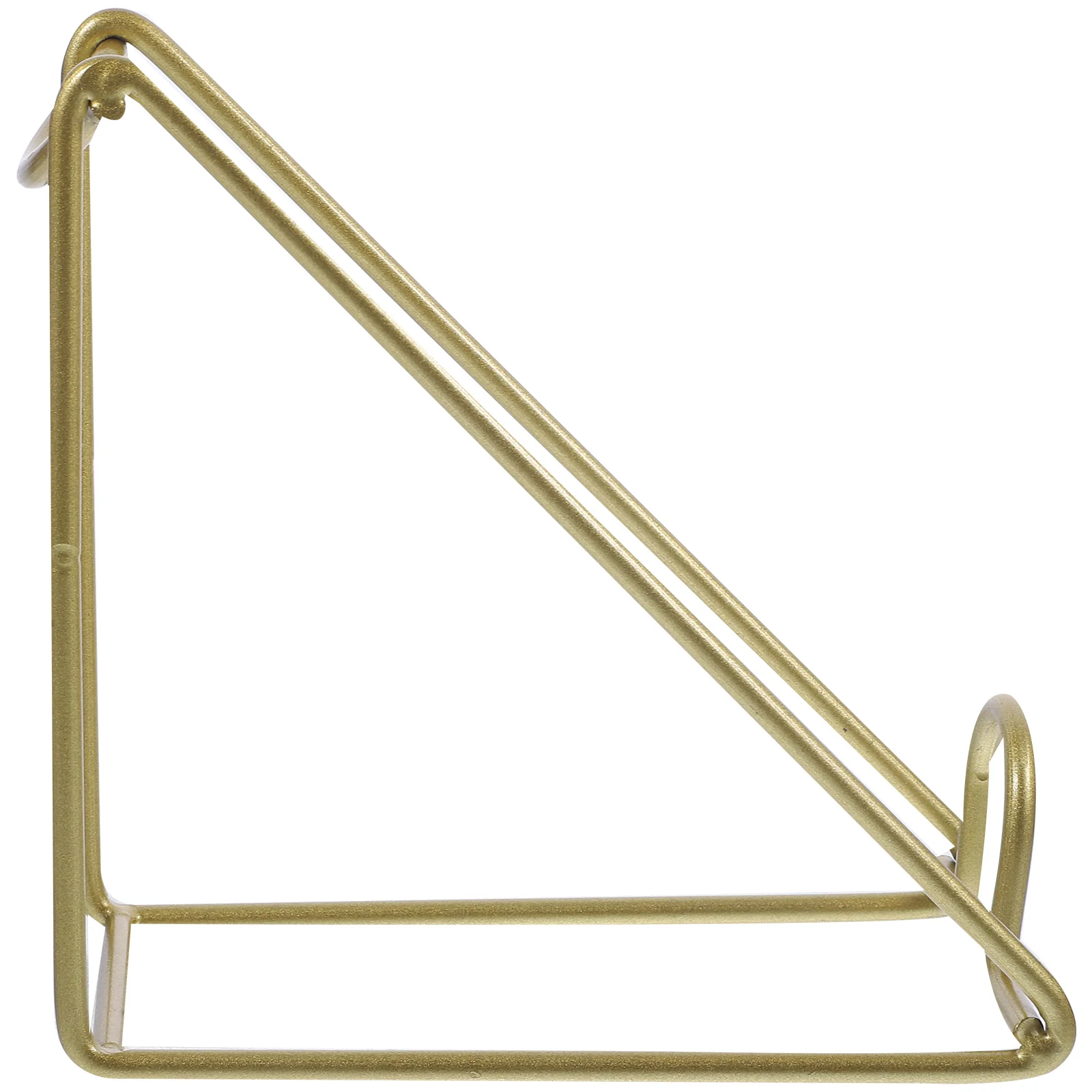 

Iron Holder Single Slot Triangle Bottle Rack Display Rack