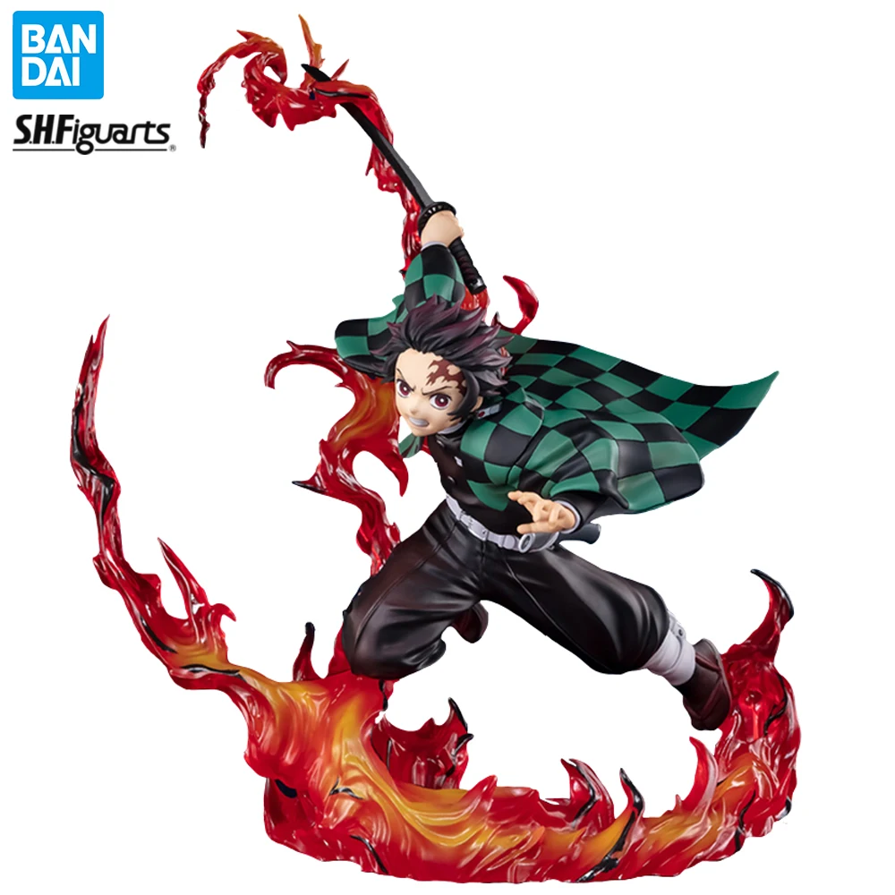 

In Stock Bandai Original Figuarts Zero Demon Slayer Kamado Tanjirou Full Concentration Breathing Anime Figure Action Toys Gifts