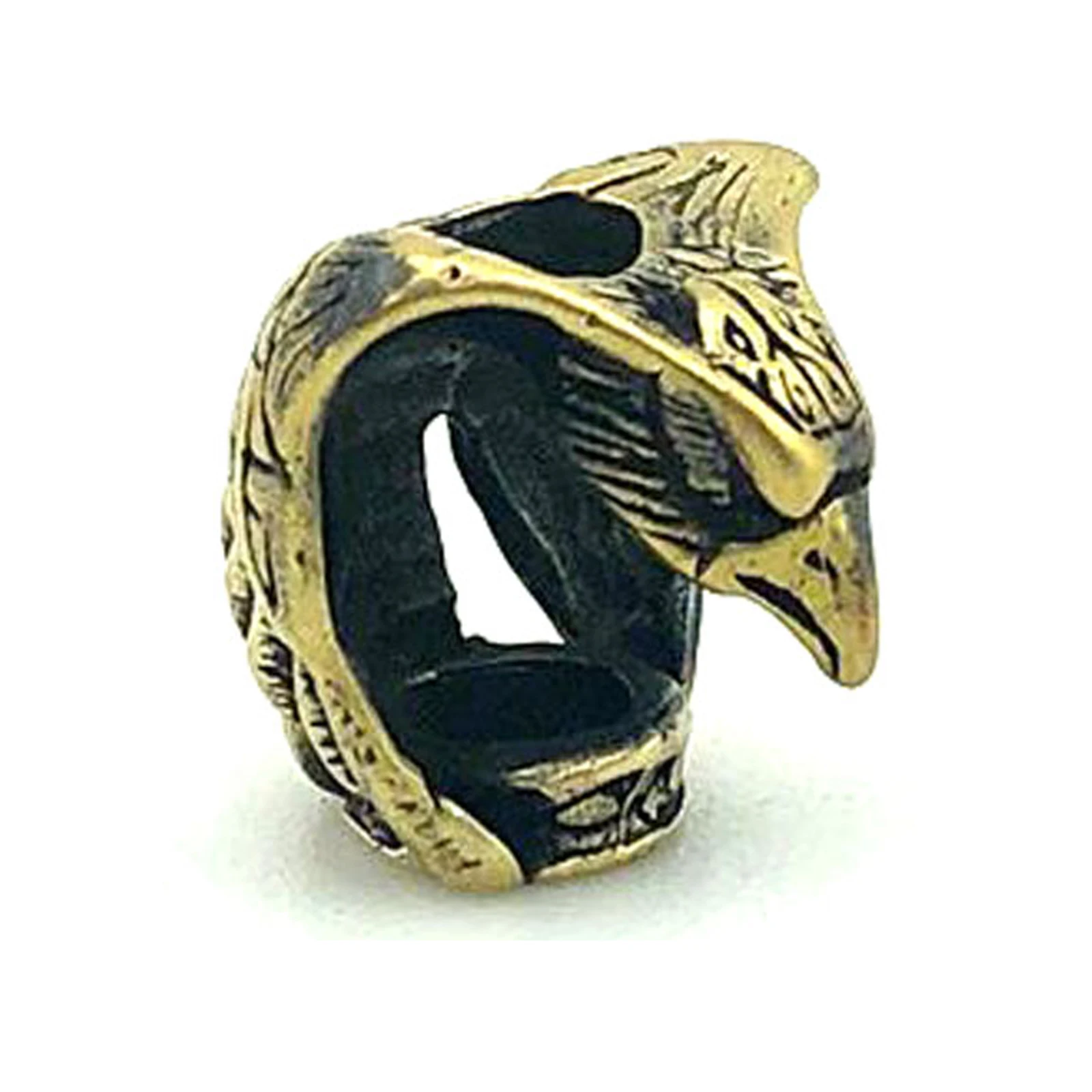 

Brass Eagle Knife Beads Outdoors DIY Tools Original Handmade EDC Classic Lanyard Pendants Key Rings Accessories for Zipper Pull