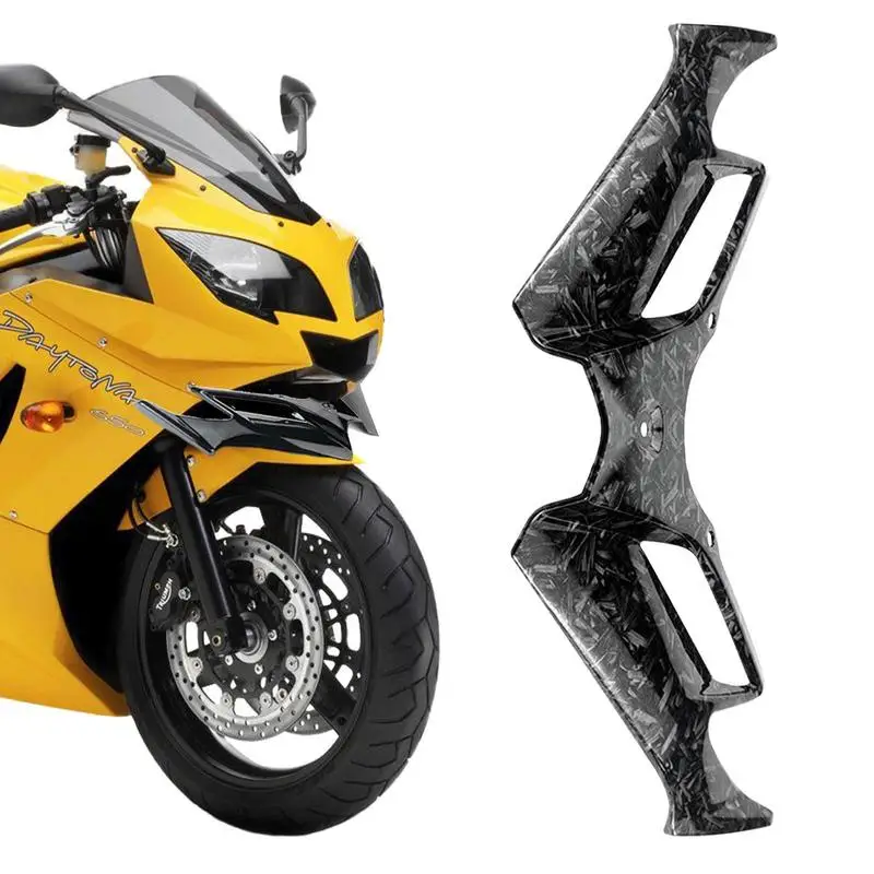 

Motorcycle Universal Aero Winglets Front Fairing Racing Spoiler ForKawasaki 300 250 300/250 EX300 2013-2017