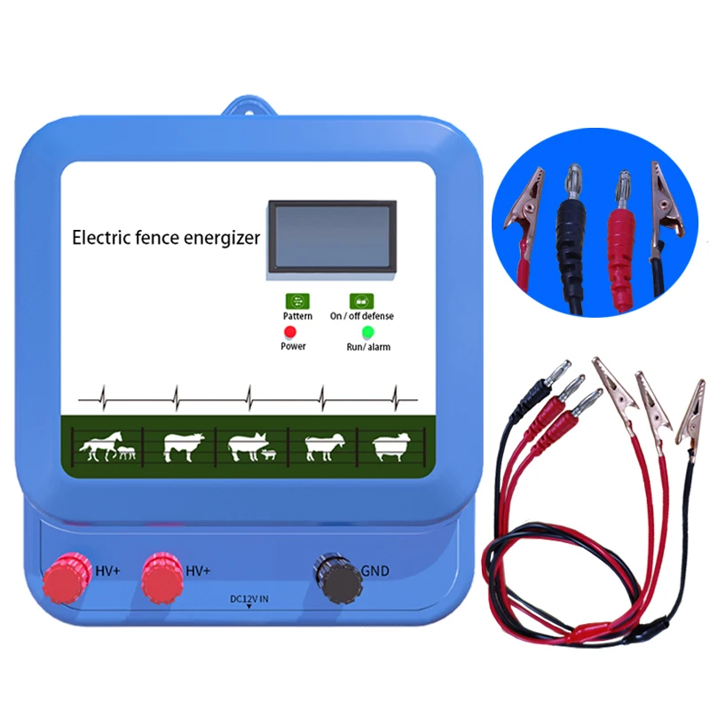 

Electric Fence Energizer Broken Wire Alarm Prompt Farm Electric Fence Electric Fences Are Used On Farms And Pastures