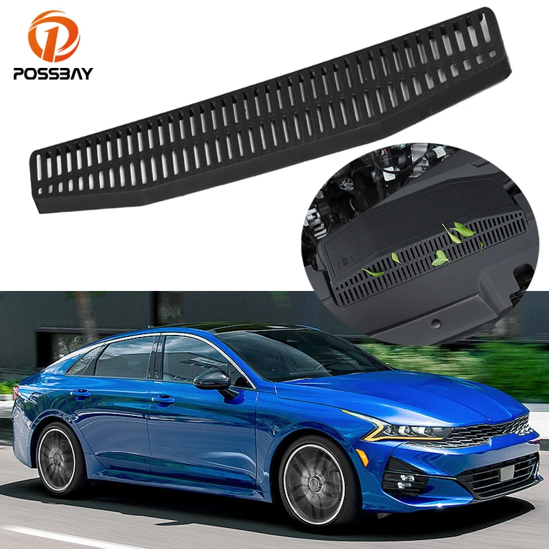 Автомобильная задняя защитная крышка двигателя для Kia Optima K5 2020 2021 черная наклейка