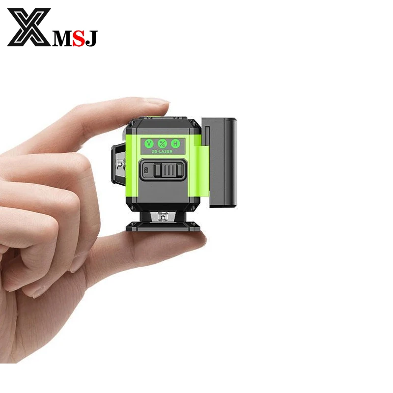 Миниатюрный лазерный уровень 4D с 16 линиями