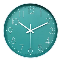 12 inch wall clock silent non ticking nice decorative clocks for kitchen living room bedroom dinning restaurant cafe