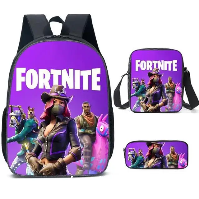 Школьные ранцы FORNITE для начальной школы девочек и мальчиков Детский Рюкзак 16