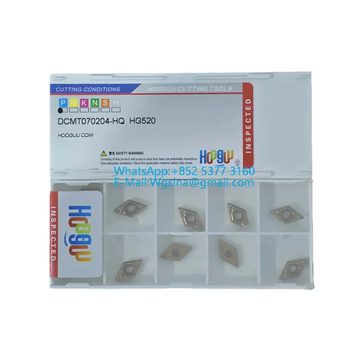 Токарные пластины HOOGUU DCMT070204 DCMT070208 JHQ JMQ HG630 HG640 HG830 HG920 HG950 для токарных станков с ЧПУ (art.: 3920dc6c025da) - 3920dc6c025da