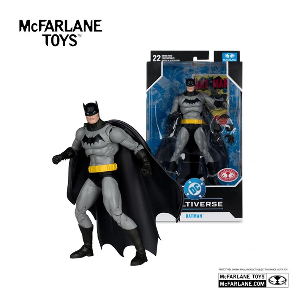 Фото Фигурка McFarlane Toys DC Multiverse Бэтмен: Золотой век, издание Red Platinum, 7 дюймов, модель-кукла, гаражный набор для сборки №1