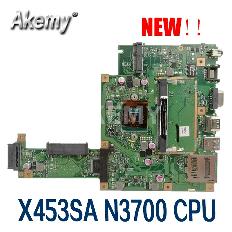 

Материнская плата Akmey 90NB0A70-R01200 X453SA для ноутбука Asus X453SA X453S X453 F453S, оригинальная материнская плата для ноутбука N3700