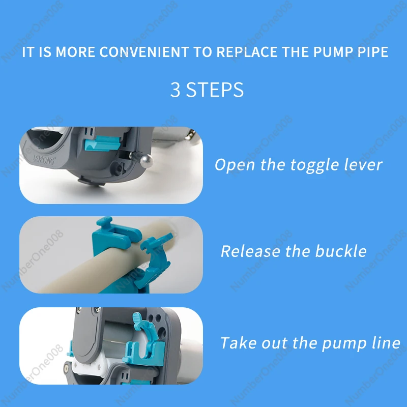 Leirong 24 в шаговый двигатель с высоким потоком регулируемая скорость дозирование