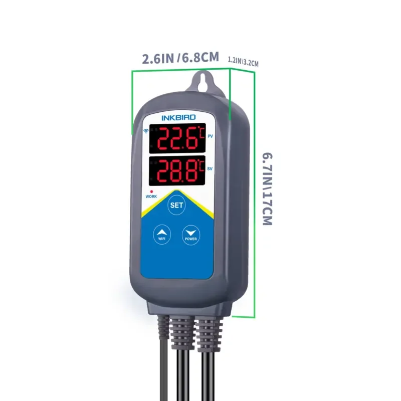 Фото Контроллер температуры Inkbird ITC-306A Plug and Play для аквариумов, рептилий, террариумов №2
