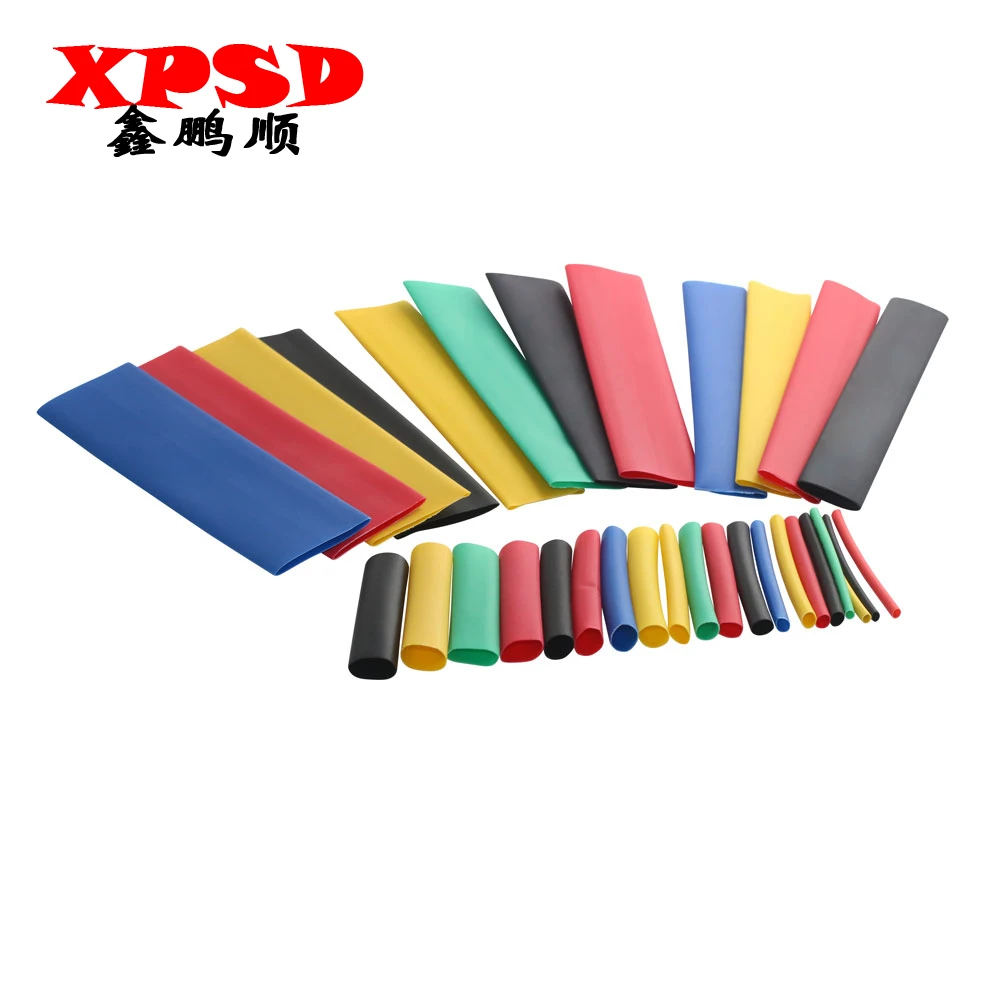 Набор полиолефиновых термоусадочных трубок в ассортименте 127 шт./328 шт./530 шт. для