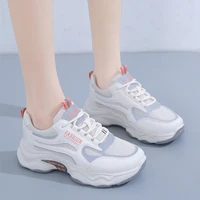 shoes womens 2022 new sports shoes breathable mesh woman casual platform shoes student running shoes ladies fashion sneakers