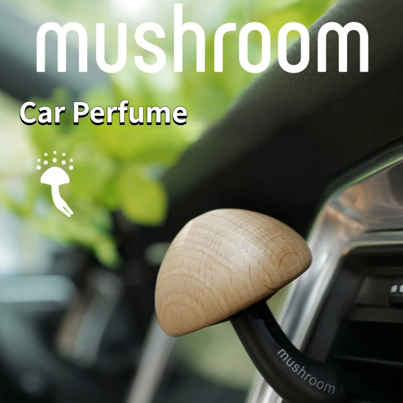 

Car Perfume Mushroom Aromatherapy Cute Interior Car Vent Fragrance Ornamentsair Freshener Car Girl Accsesories
