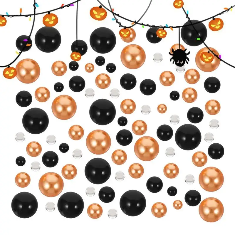 

Ваза для Хэллоуина, наполнитель из искусственного жемчуга, набор для декора, 6090 шт., жемчужины, гели для воды, бусины для дома, Искусственная елка, сделай сам