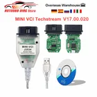 Автомобильный диагностический инструмент Mini VCI V17.00.020 Mini VCI J2534 TIS Techstream 17.00.020 для Toyota OBD2 Диагностический кабель