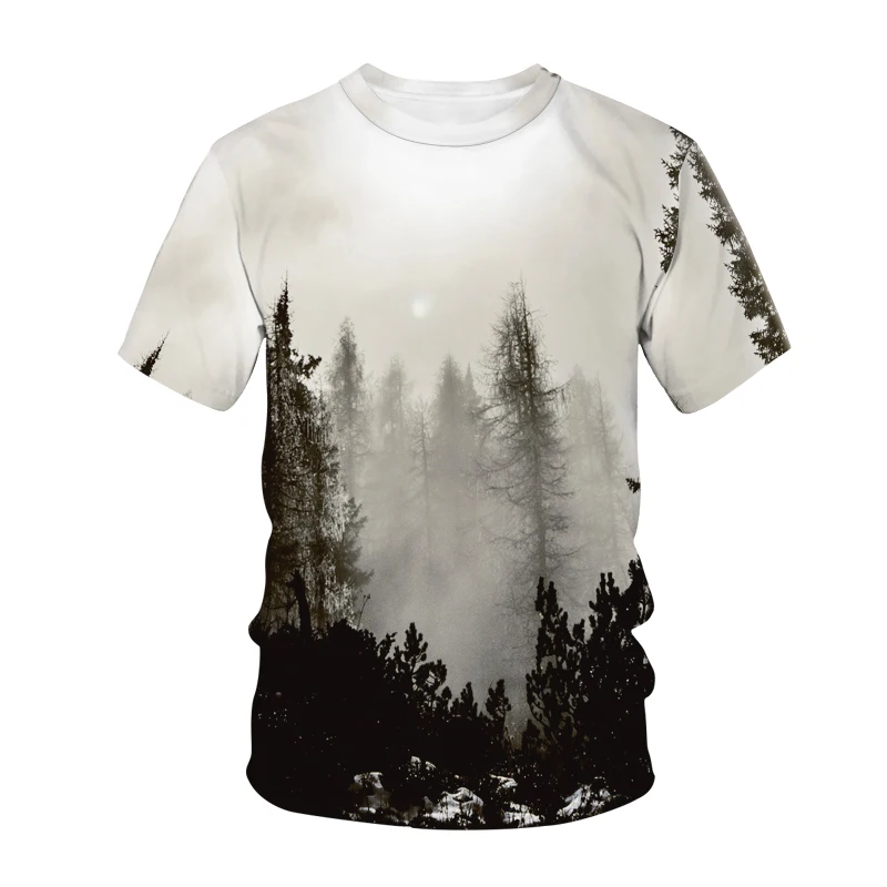 Летняя мужская и женская модная футболка большого размера Детские футболки для