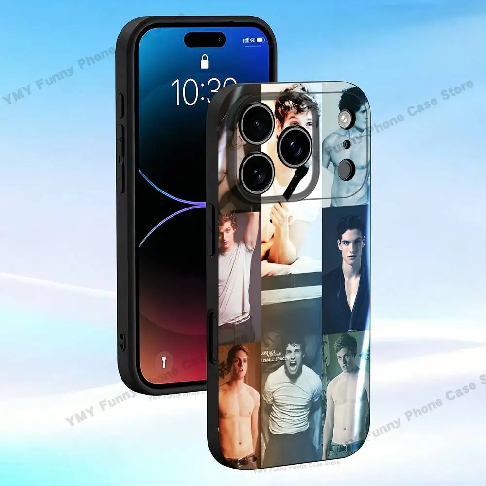 Чехол для телефона D-Daniel S-Sharman, черный, подходит для iPhone 17, 16, 15, 14, 13, 12, 11 Pro Max Plus XS XR (art.: 3920dc0dab686) - 3920dc0dab686
