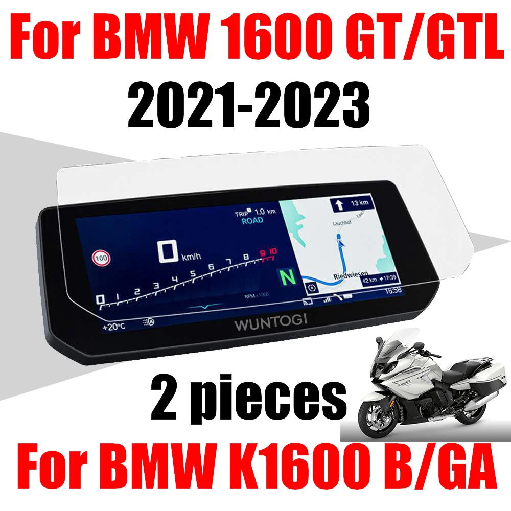 

For BMW K1600GT K1600GTL K1600B K1600 K 1600 GT GTL B GA Accessories Cluster Scratch Protection Film Dashboard Screen Protector