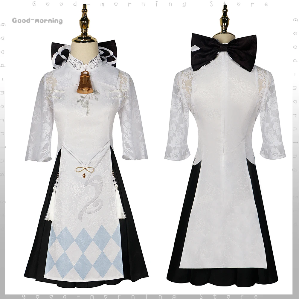 Костюм для косплея Ganyu брендинг игры Heytea полный комплект парик косплей стиль все