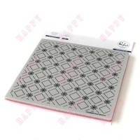 2022 new selling floral diamond cut silicone stamp diy scrapbooking diary embossing template paper album decore cards handmade