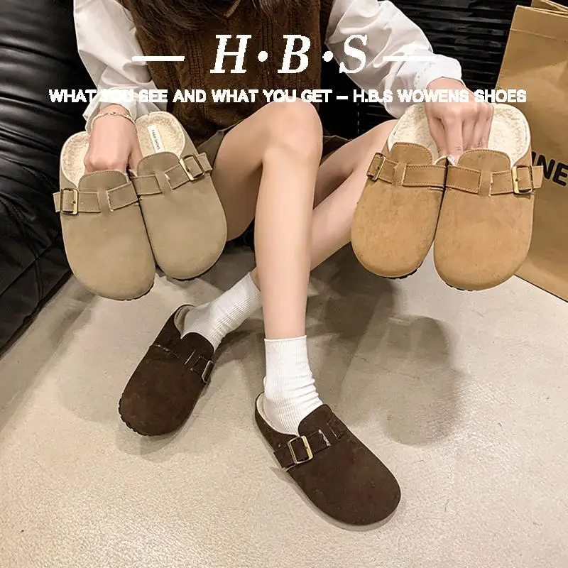 Женская обувь домашние тапочки шлепанцы на платформе с закрытым носком зимняя 2024