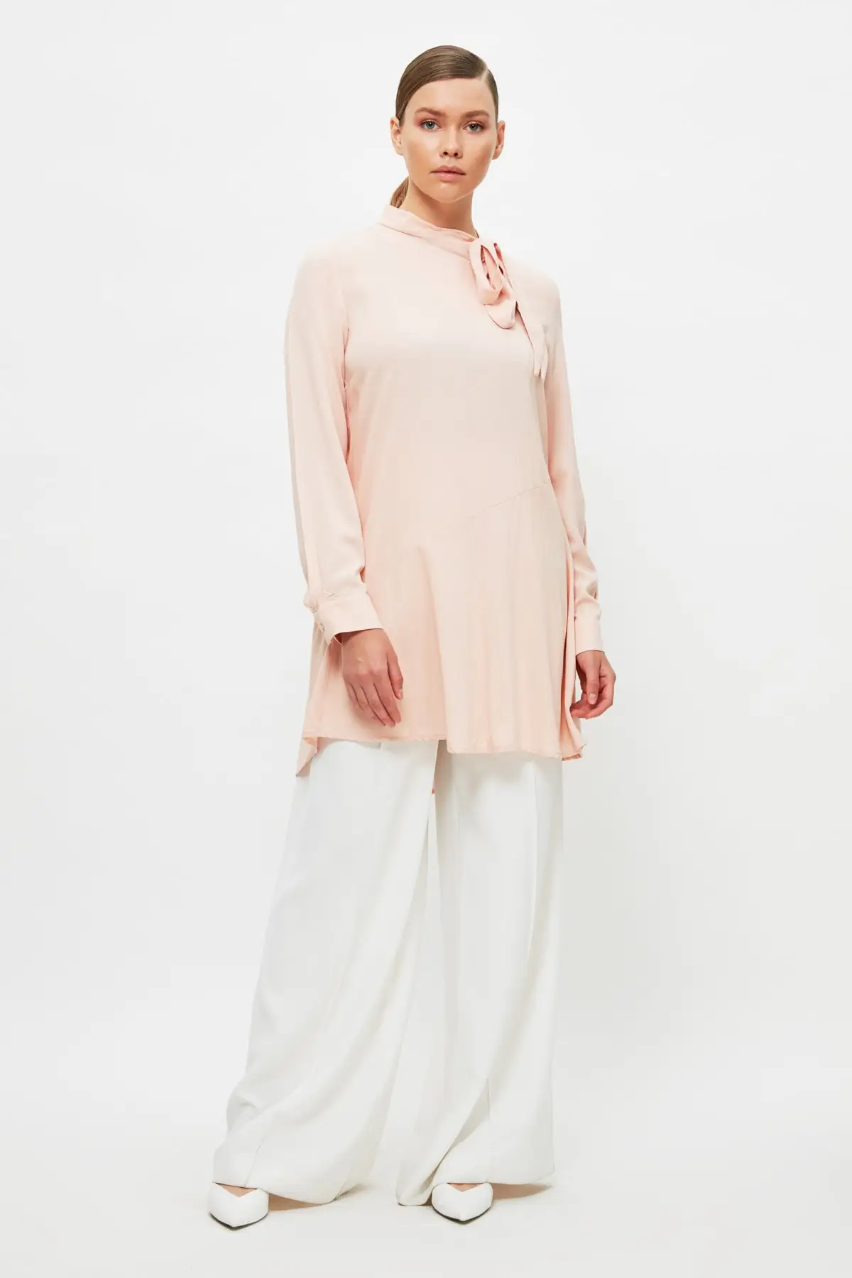 

Trendyol Bow Collar Tunic TCTSS21TN0244