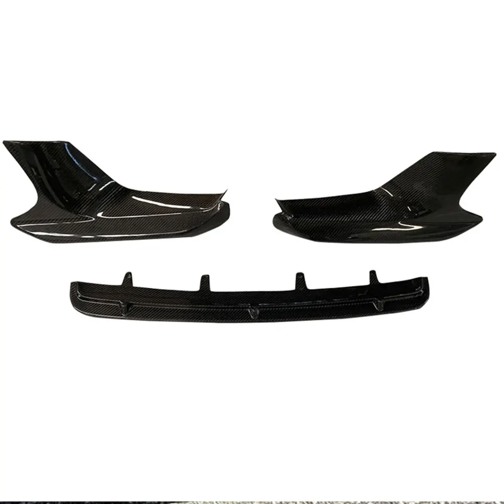 Для BMW 5 серии F90 M5 2018-2022 Передний бампер Iip и защита подбородка Спойлер Диффузор MP