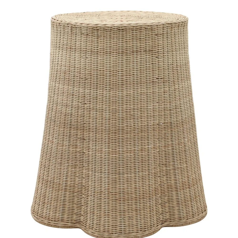 Лучший выбранный дизайн натуральный волнистый приставной столик ручной работы