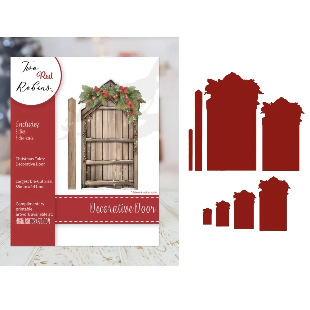 Рождественские сказки металлические Вырубные штампы искусственное украшение