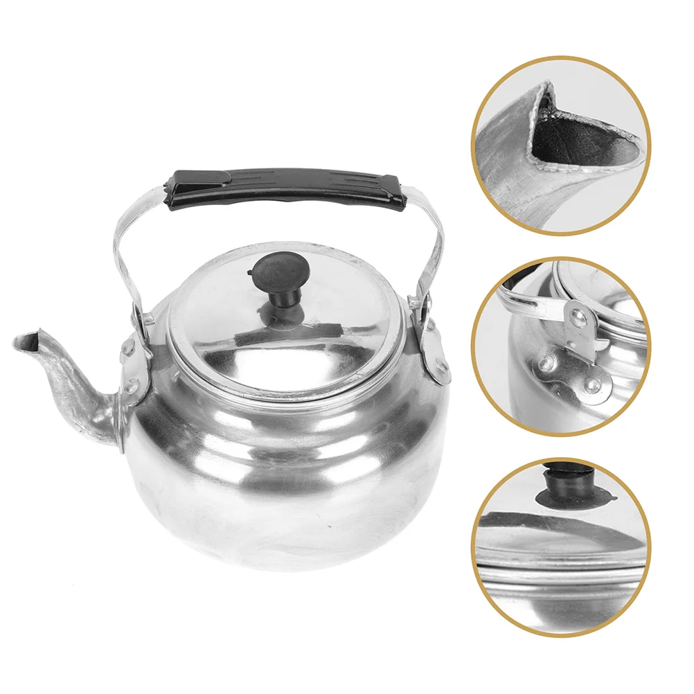 

Aluminum Alloy Small Teapot Kettle Water Boiler Portable Heating Boiling Kitchen Large Stainless Steel Coffee
