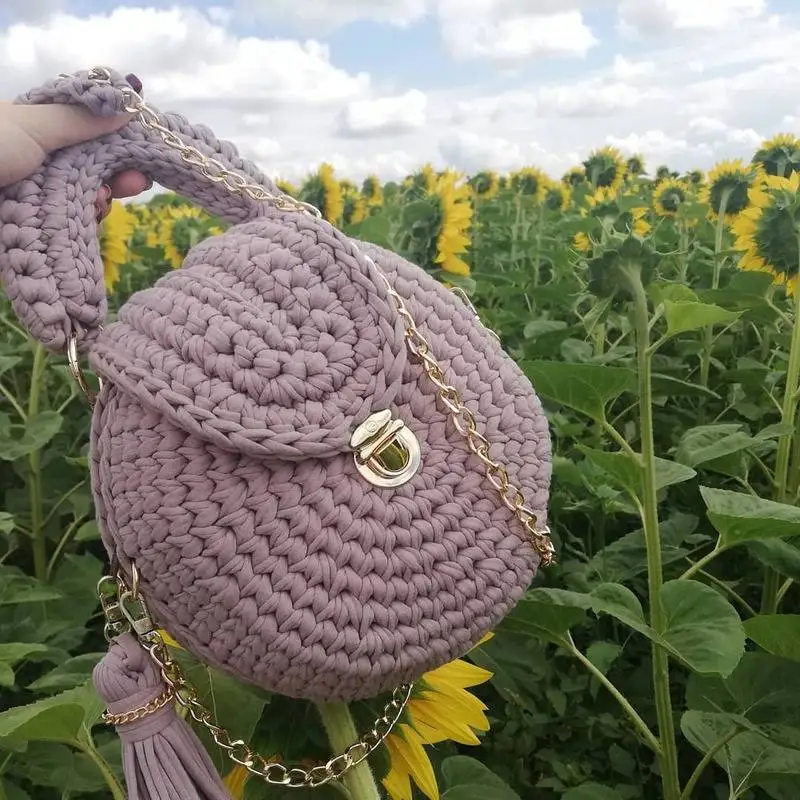 Трикотажная пряжа Бисквит цвет Пудра длина 100м. 100% хлопок |