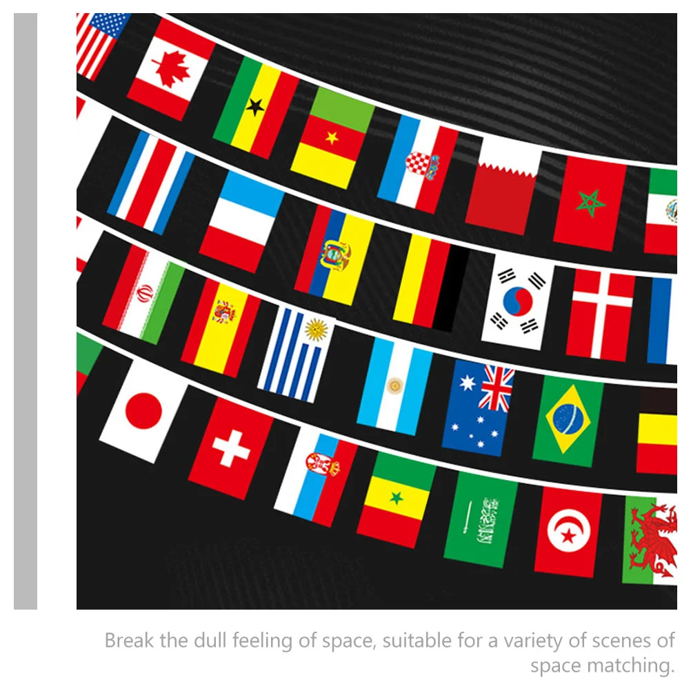 Вкруг света украшения международные флаги струнный знак футбол Евровидение