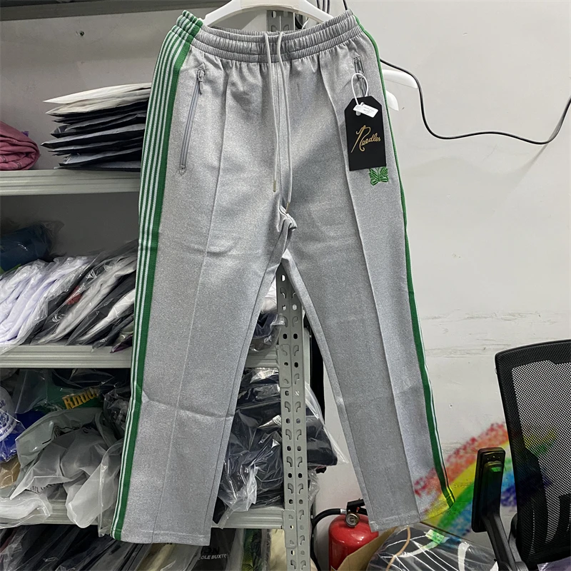 

Серые спортивные брюки для мужчин и женщин, лучшее качество, спортивные брюки для улицы, Зеленая бабочка, шикарные детские брюки