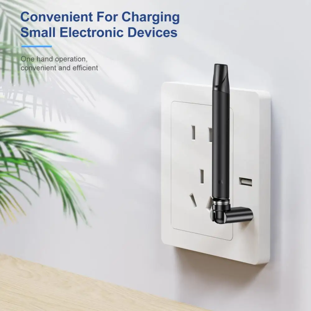 Fast Charging Data Transfer Usb 540 Rotate Connector Female To Male Magnetic Converter Micro Charging Adapter Type C Adapter 3a