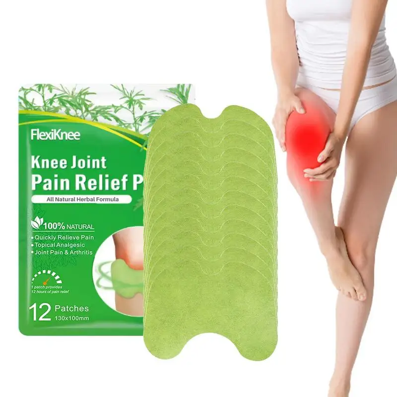 

Knee Joint Back Patch Wormwood Hurt Relief Patches 12 Count Warming Herbal Plaster Hurt Patches Cervical Hurt Paste Heat Patches