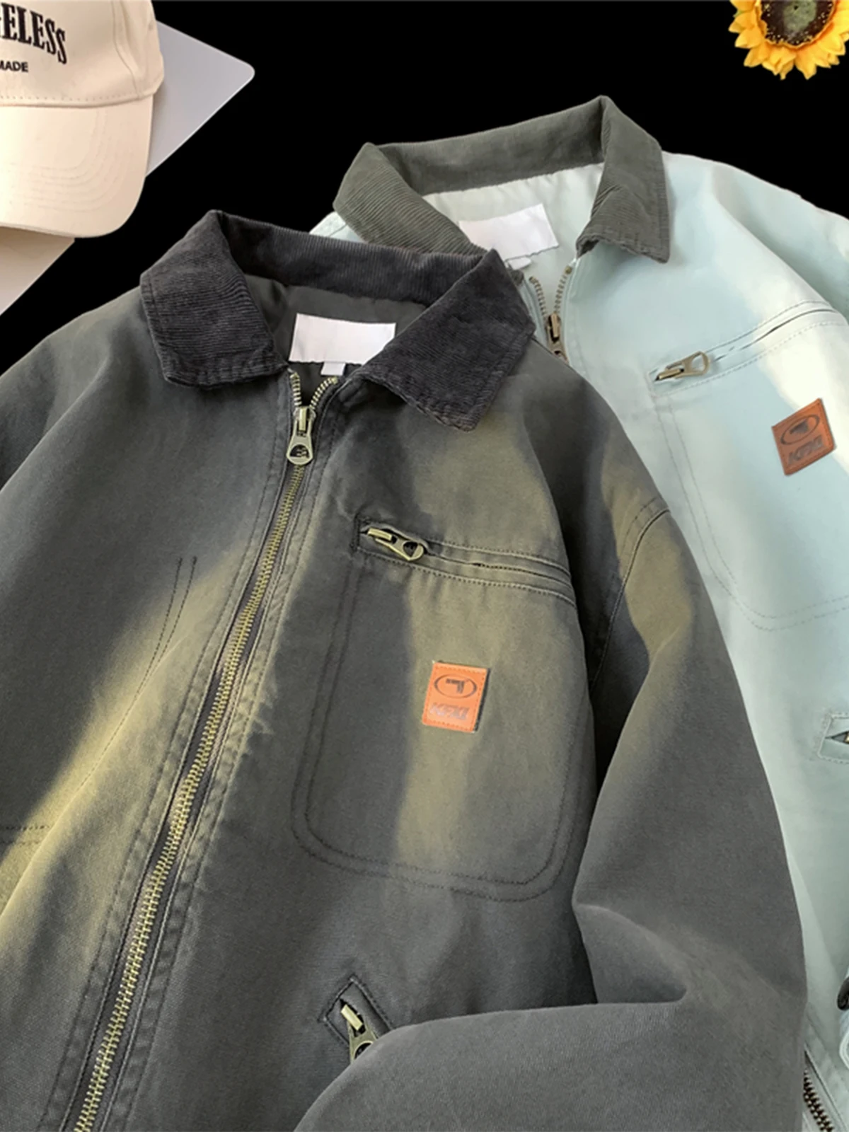 Японская модная куртка Detroit в стиле ретро мужская зимняя брендовая винтажная