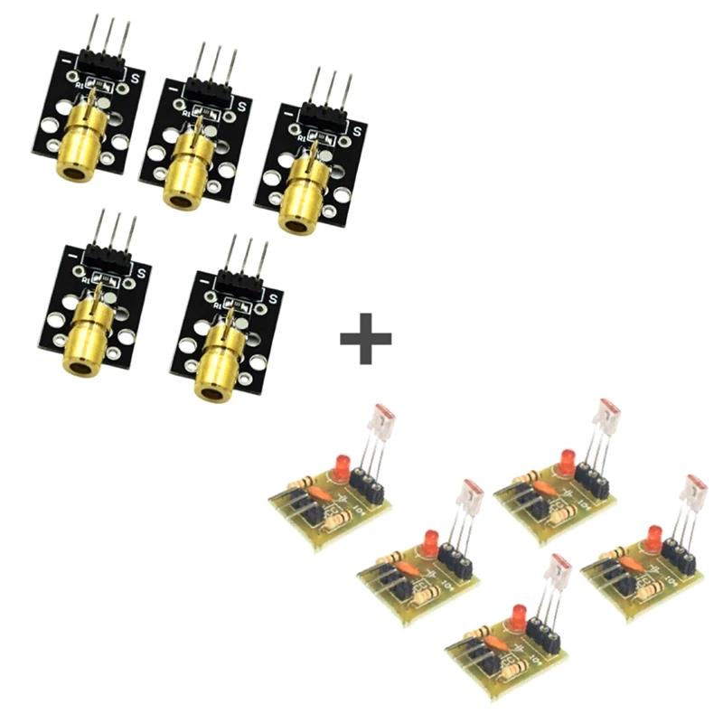 

10 шт./набор, модуль датчика лазерного приемника