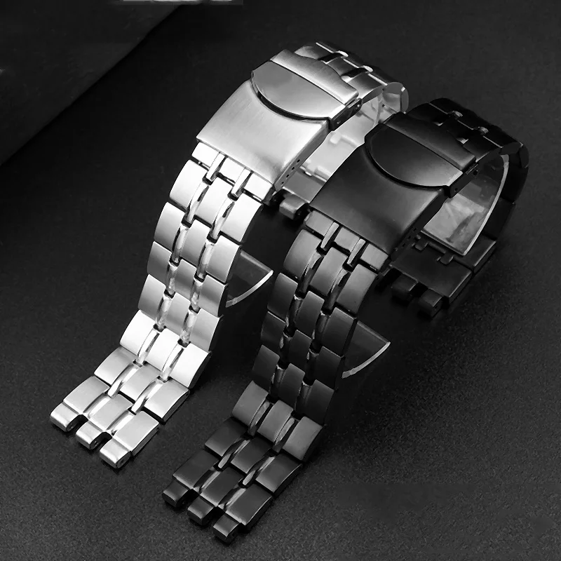 

High end watch band is applicable for swatch solid fine steel watch band YVS451, YVS435 ,YCS443G series watch accessories19 21mm