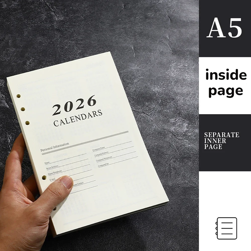 

2026 Английский А5 блокнот