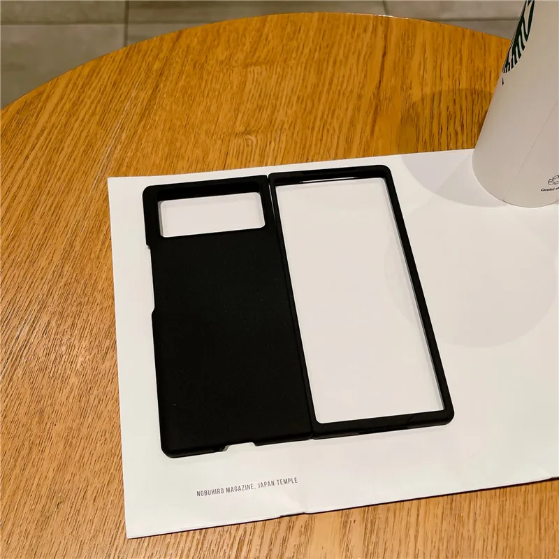 Однотонный Ультратонкий чехол для телефона XiaoMi Mix Fold 3 матовый Защитный Твердый